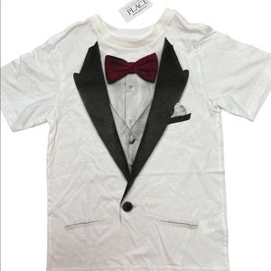 Kids Tuxedo-Front Tee